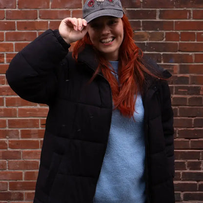 Ditsy Dad Hat Maroon - PABOOM