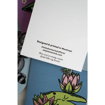 Stay Home Club - Feeling Fowl Ducks Card | Sympathy Commiseration