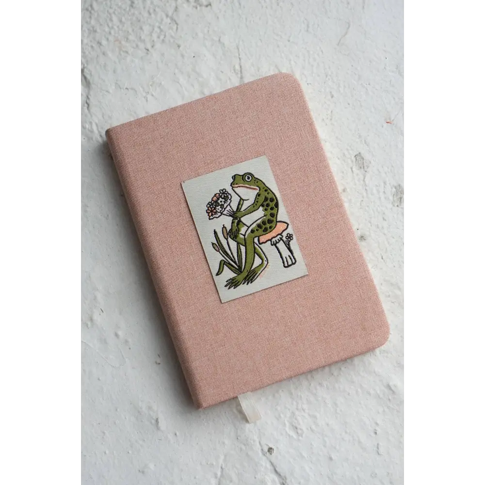 Froggy Bouquet - Woven Sticky Patch - PABOOM