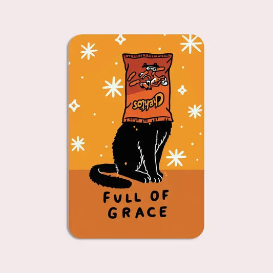 Full Of Grace Vinyl Sticker - PABOOM