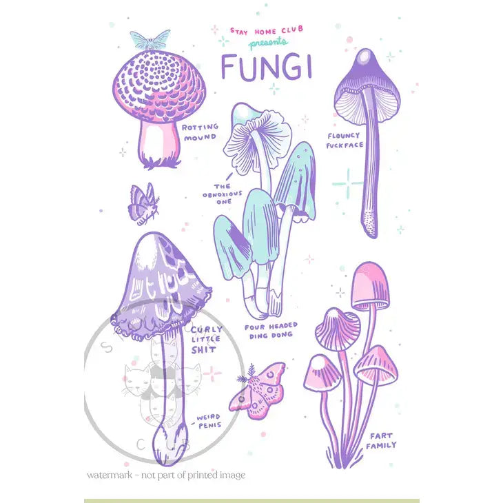 Fungi Print - PABOOM