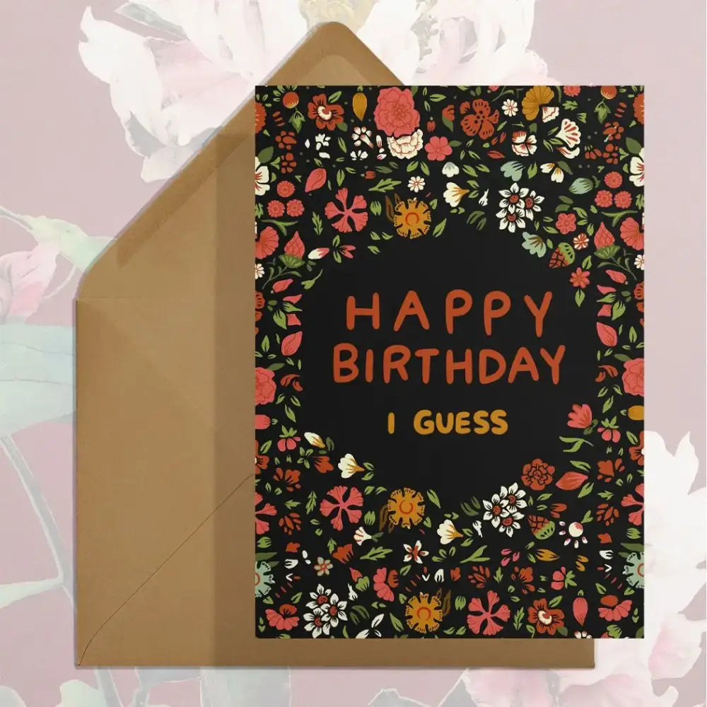 Stay Home Club - Happy Birthday I Guess Card