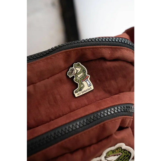 Stay Home Club - Hey Gorgeous Pin | Enamel Lapel