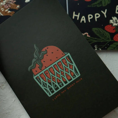 Stay Home Club - I Love You Berry Much Card