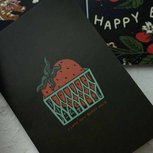 Stay Home Club - I Love You Berry Much Card