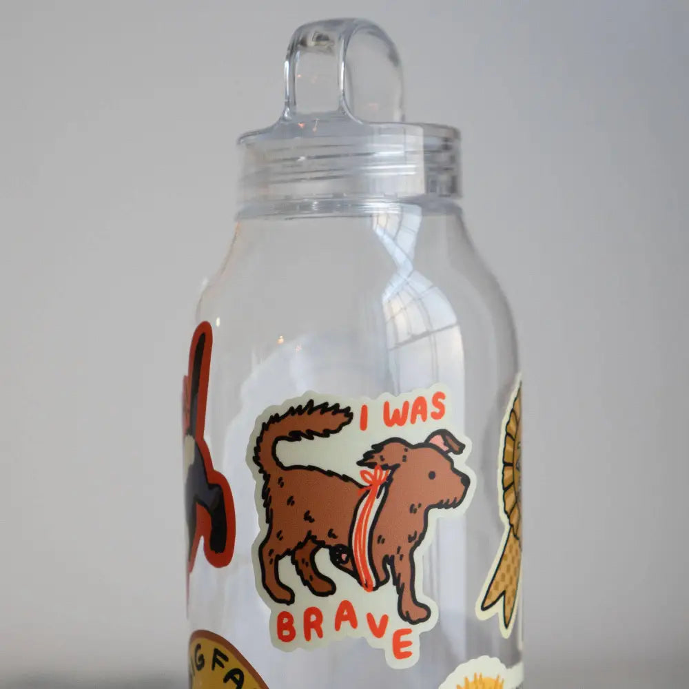 Stay Home Club - I Was Brave Sticker | Waterproof Vinyl