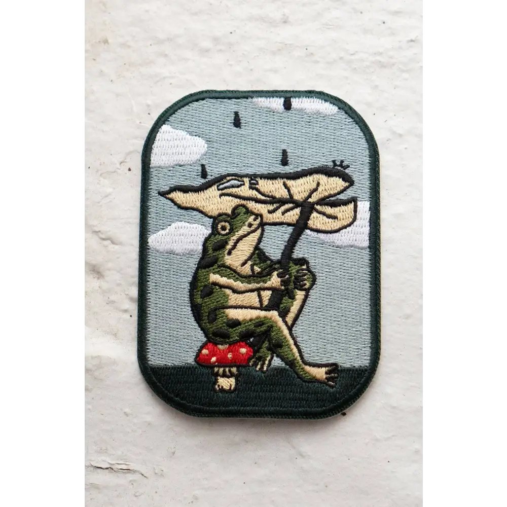 Leaf Umbrella - Frog Sticky Patch - PABOOM