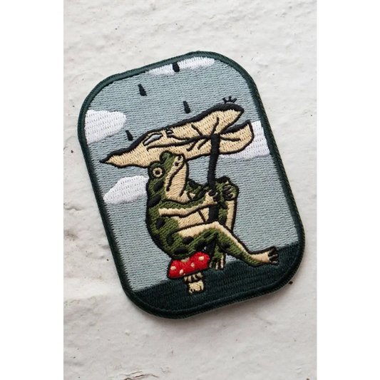 Leaf Umbrella - Frog Sticky Patch - PABOOM