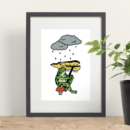 Leaf Umbrella Print - PABOOM
