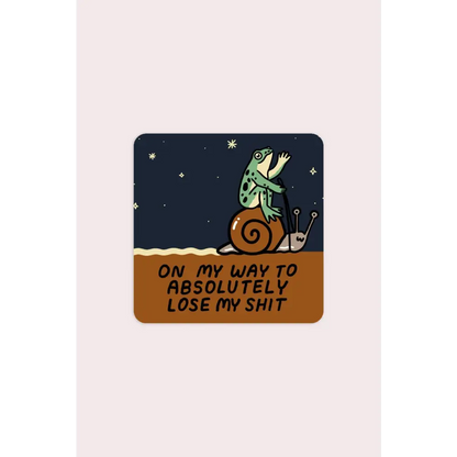 Stay Home Club - Lose My Shit Sticker | Waterproof Vinyl