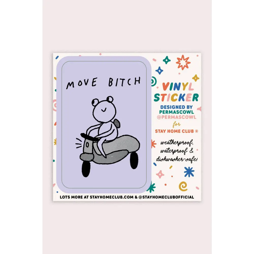 Move Vinyl Sticker - PABOOM