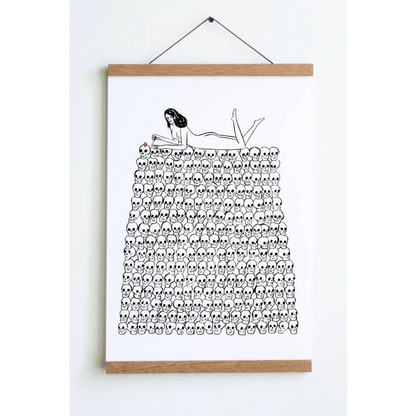 Stay Home Club - Nails Did Print Large - 12’’ x 18’’