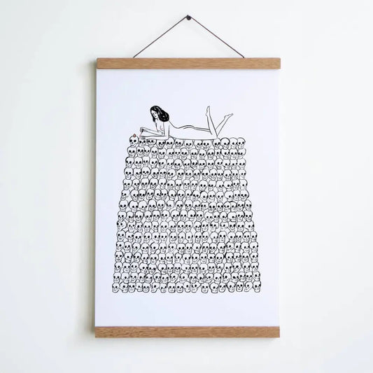 Stay Home Club - Nails Did Print Large - 12’’ x 18’’