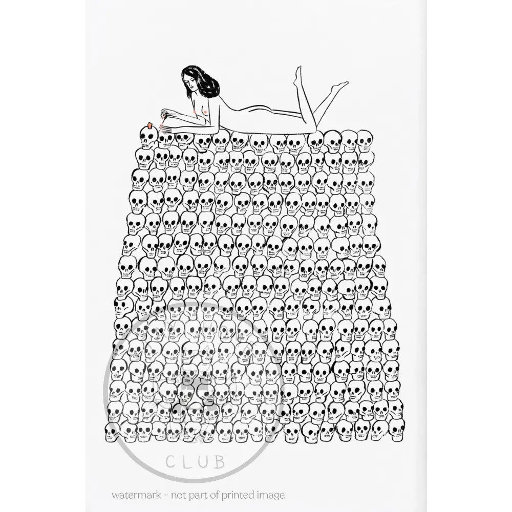 Stay Home Club - Nails Did Print Large - 12’’ x 18’’