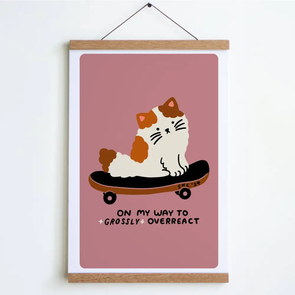 Overreact Print - PABOOM