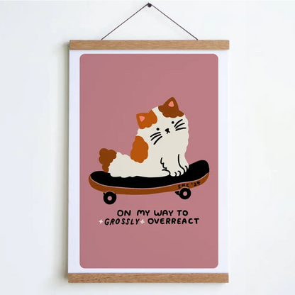 Overreact Print - PABOOM