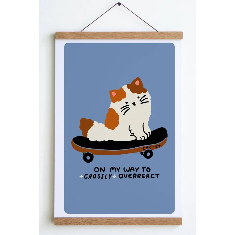 Overreact Print - PABOOM