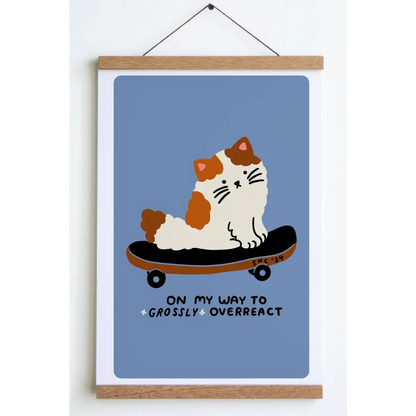 Overreact Print - PABOOM