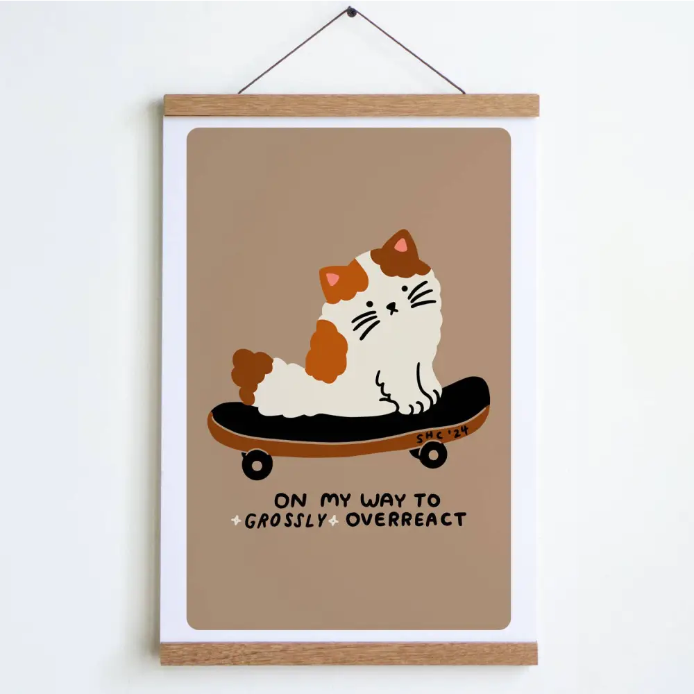 Overreact Print - PABOOM