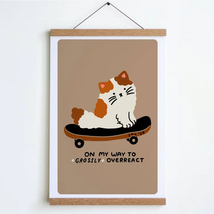 Overreact Print - PABOOM