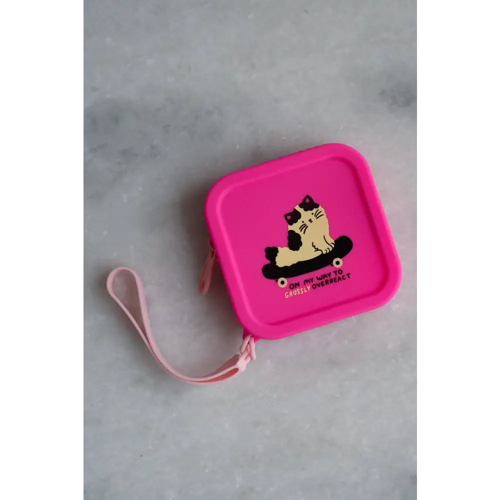 Overreact - Zipper Coin Pouch - PABOOM