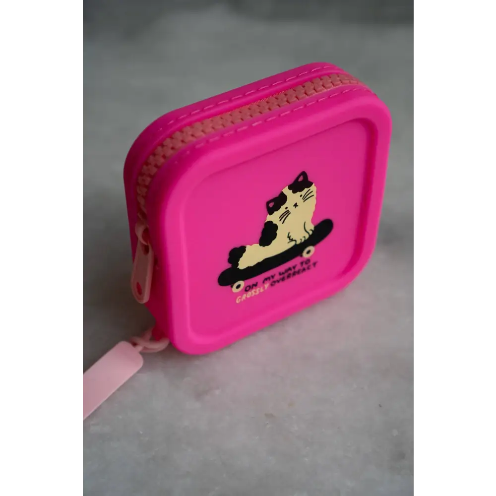 Overreact - Zipper Coin Pouch - PABOOM