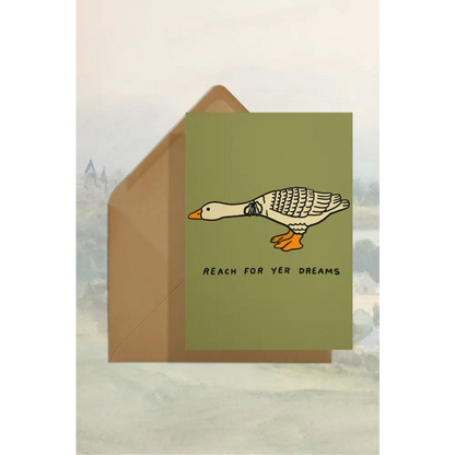 Stay Home Club - Reach for yer Dreams Card