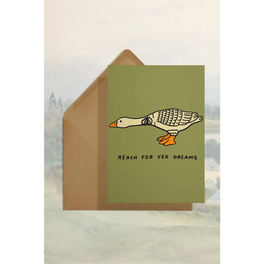 Stay Home Club - Reach for yer Dreams Card