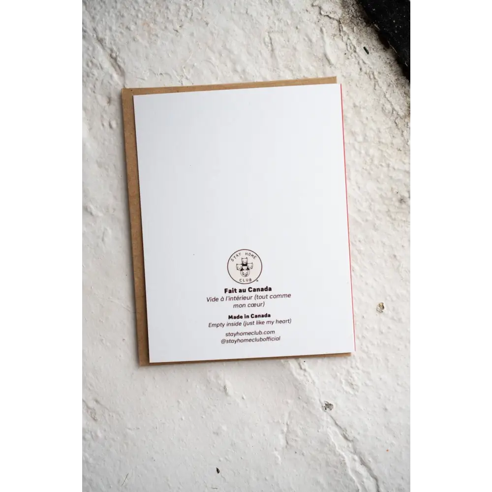 Stay Home Club - Rolling my Eyes Card