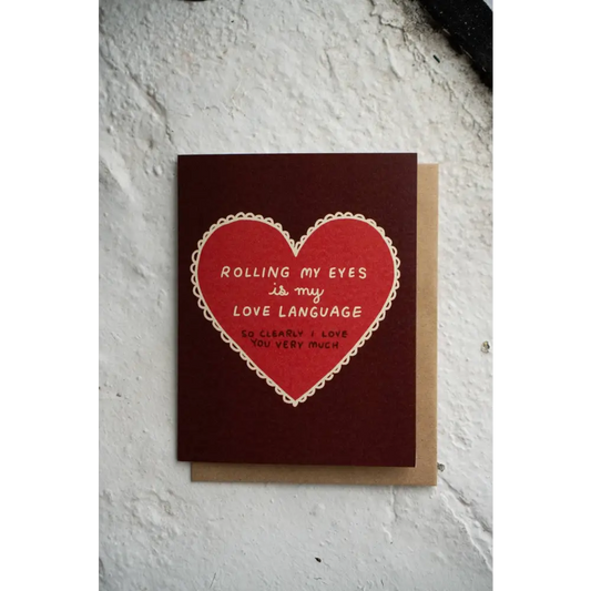 Stay Home Club - Rolling my Eyes Card