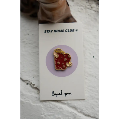 Rotten Apple Lapel Pin - PABOOM