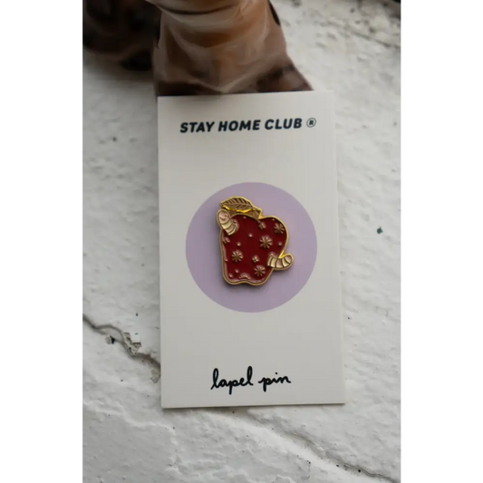 Rotten Apple Lapel Pin - PABOOM