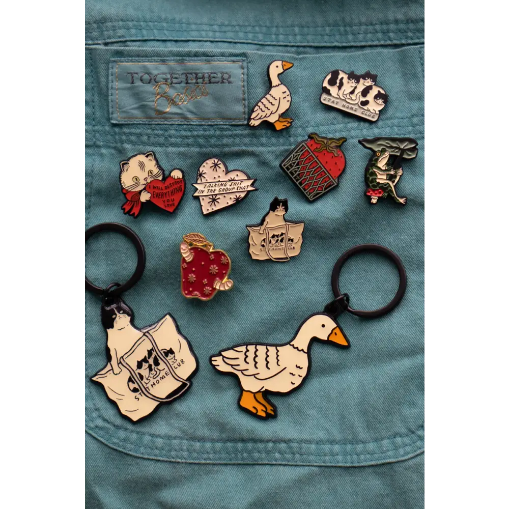 Rotten Apple Lapel Pin - PABOOM