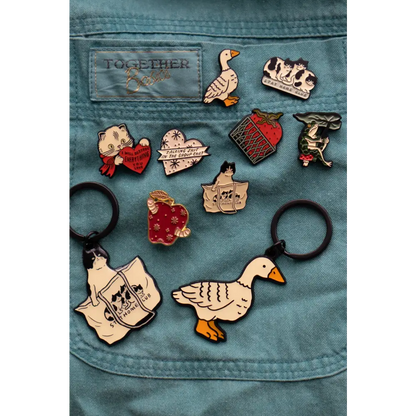 Rotten Apple Lapel Pin - PABOOM