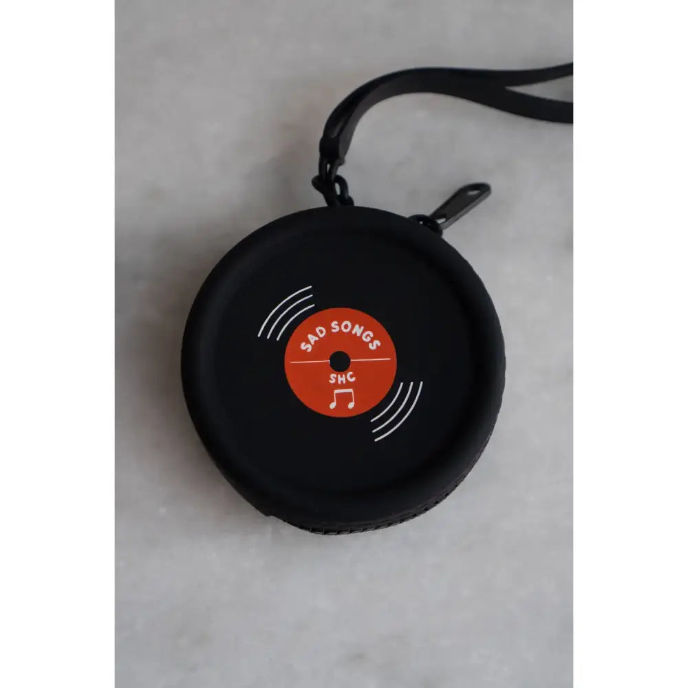 Sad Songs Record Zipper Coin Pouch - PABOOM