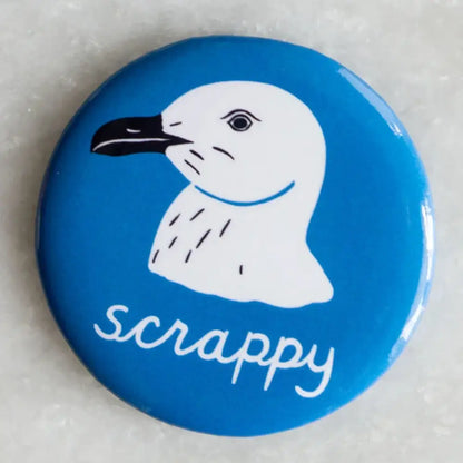 Scrappy Seagull Magnet - PABOOM