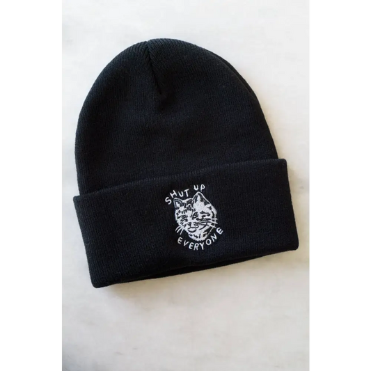 Shut Up Everyone Beanie - PABOOM