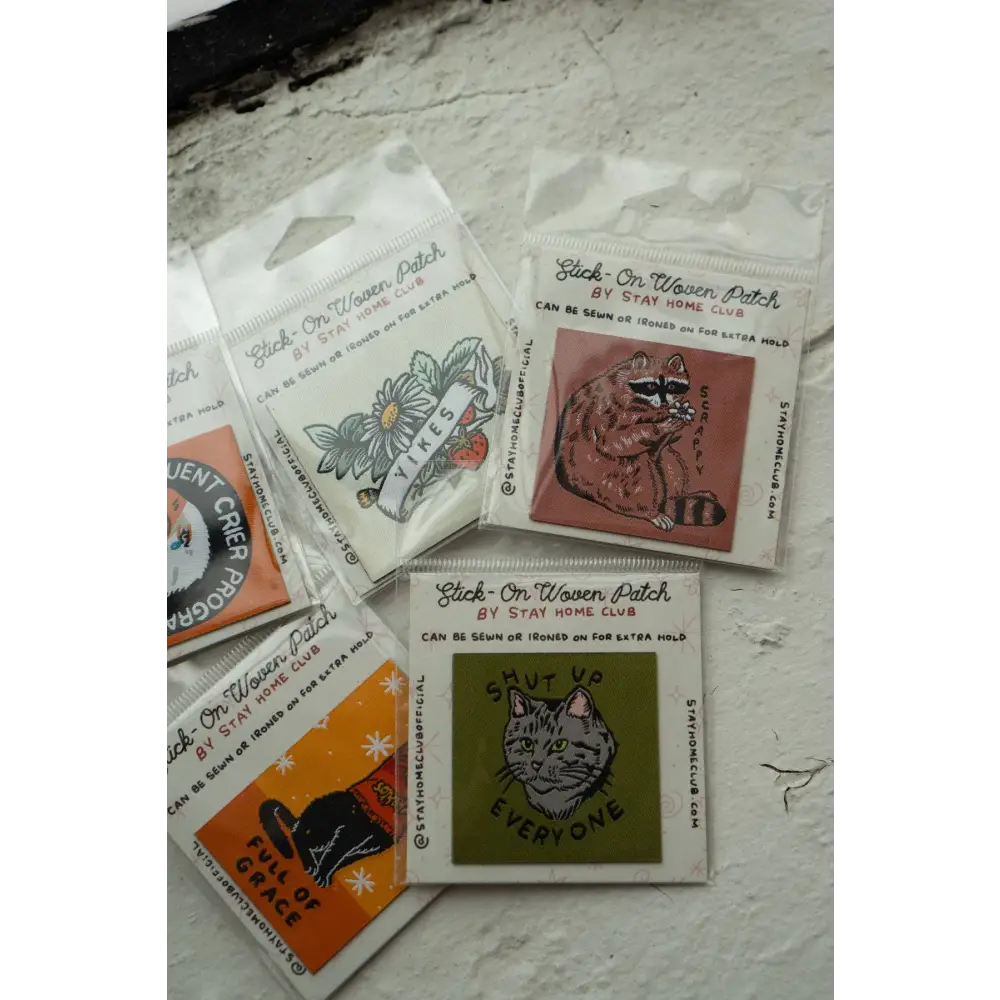 Shut Up Everyone - Woven Sticky Patch - PABOOM