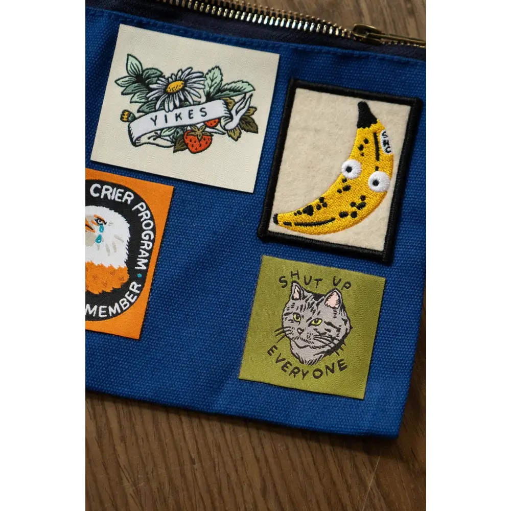 Shut Up Everyone - Woven Sticky Patch - PABOOM