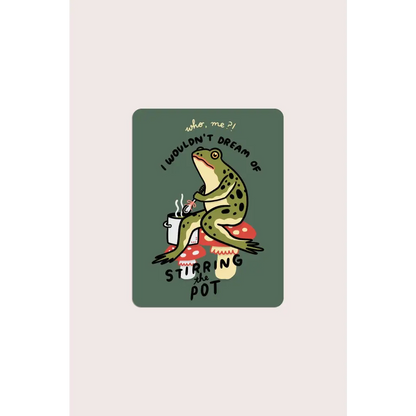 Stay Home Club - Stirring the Pot Sticker | Waterproof Vinyl