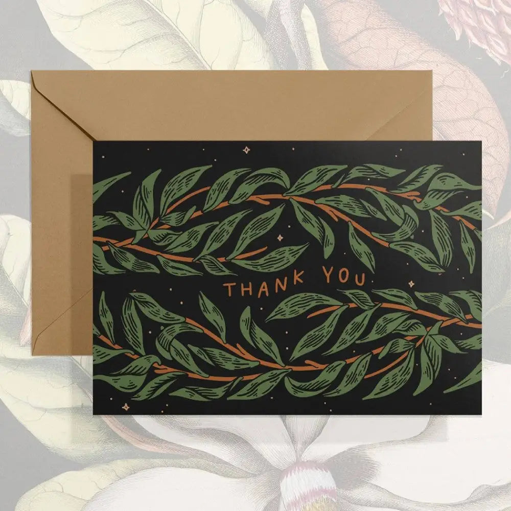 Stay Home Club - Thank You (Willow) Card