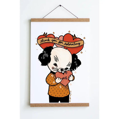 Tolerating Me Print - PABOOM