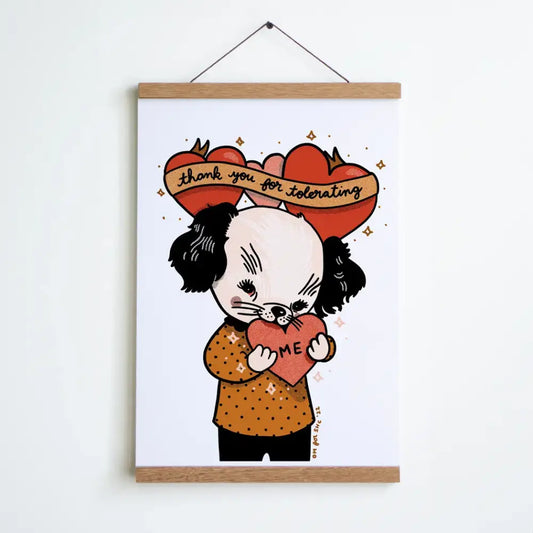 Tolerating Me Print - PABOOM
