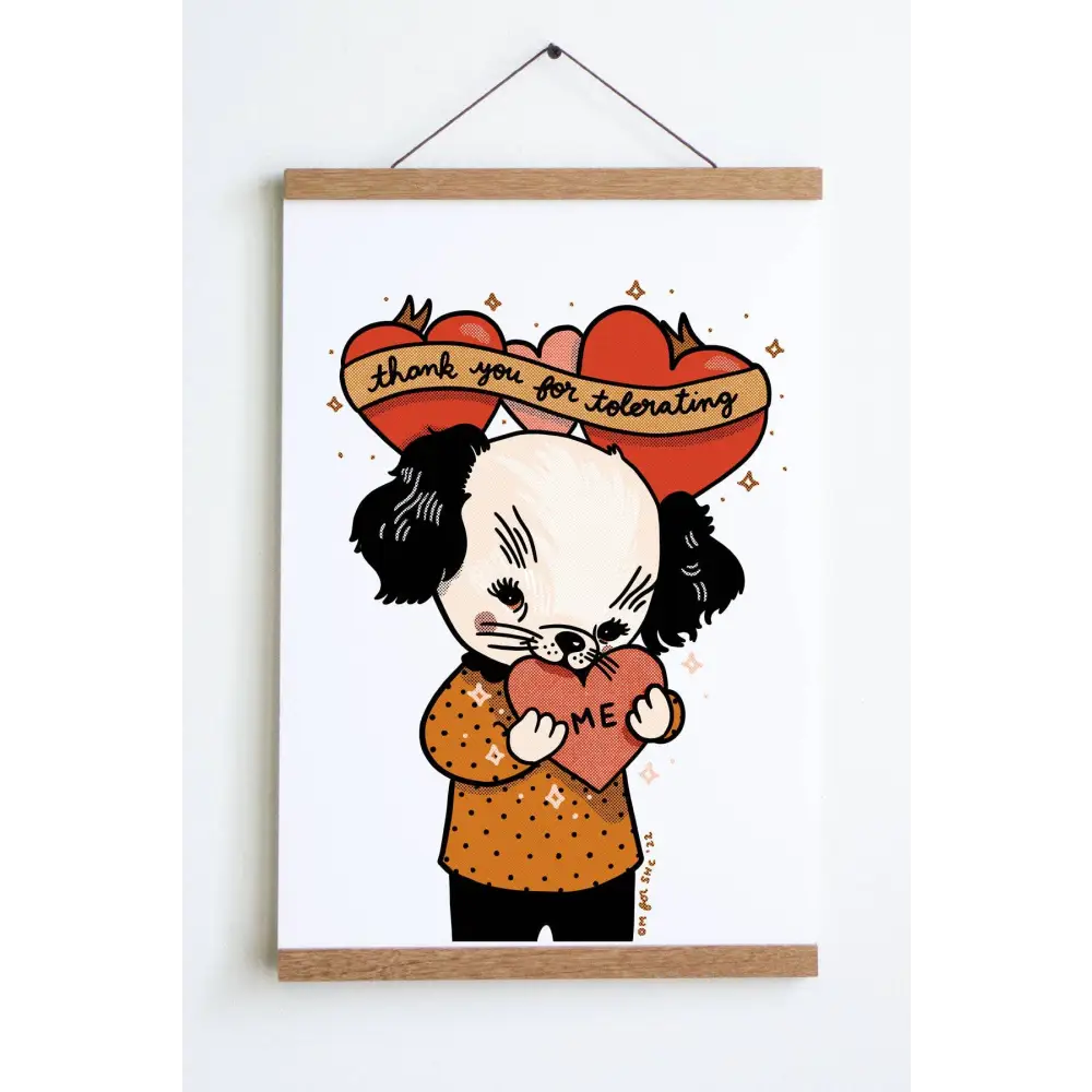 Tolerating Me Print - PABOOM