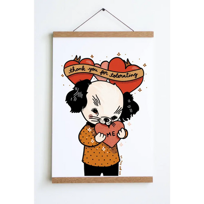 Tolerating Me Print - PABOOM