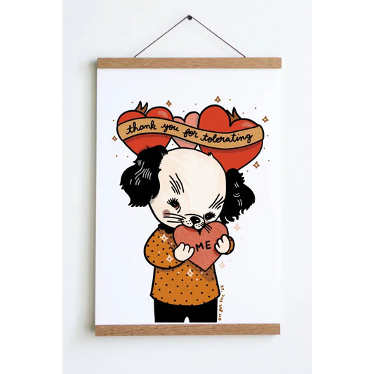 Tolerating Me Print - PABOOM