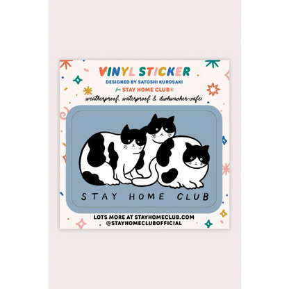 Tuxedo Cats Vinyl Sticker - PABOOM