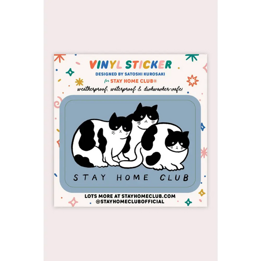 Tuxedo Cats Vinyl Sticker - PABOOM