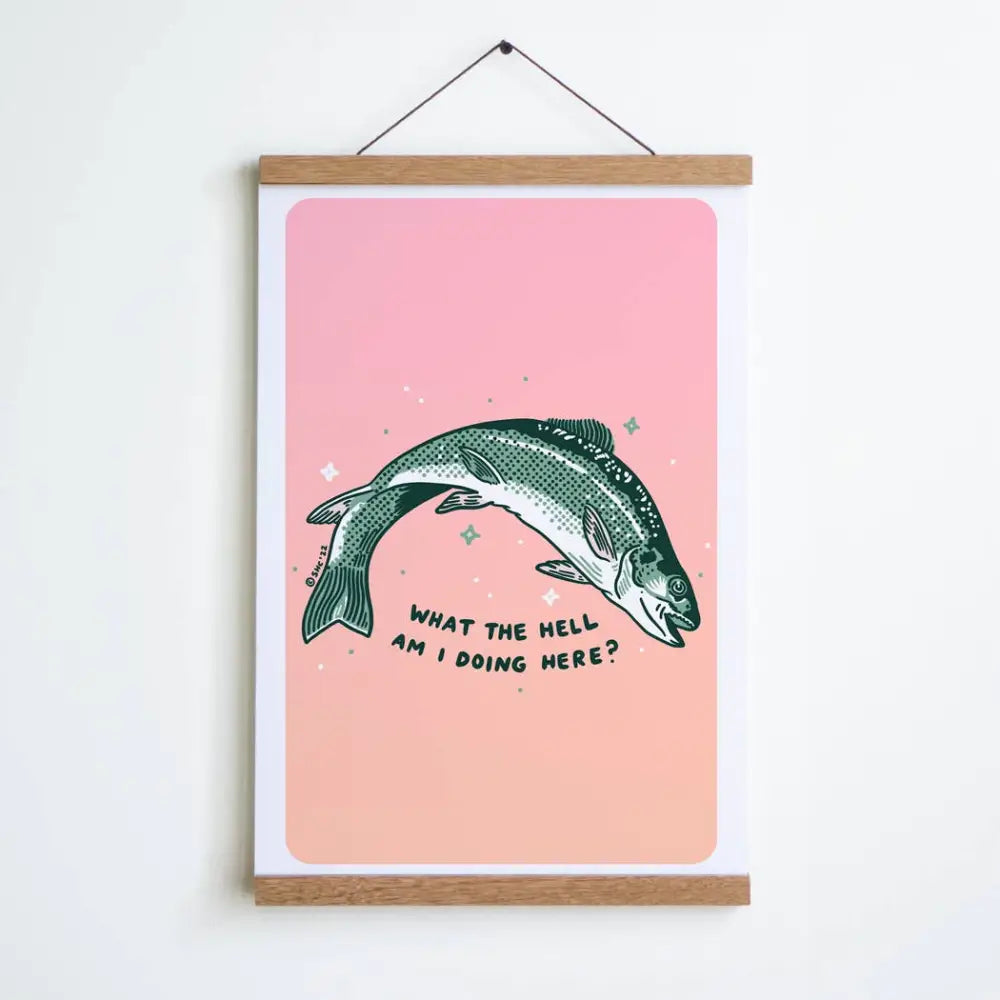 Stay Home Club - What the Hell Print