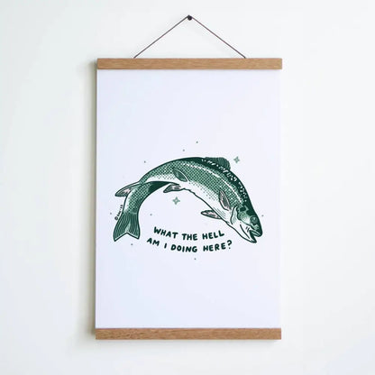 Stay Home Club - What the Hell Print